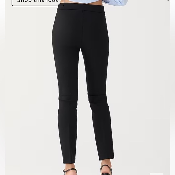 J crew Skinny trouser in Italian ponte black tall - Picture 4 of 5